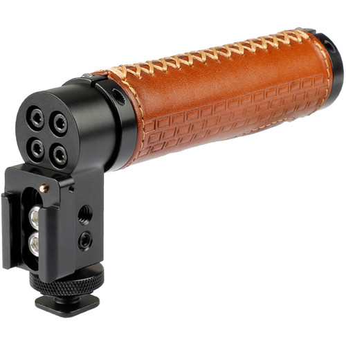 CAMVATE Leather Grip Shoe Mount Top Handle