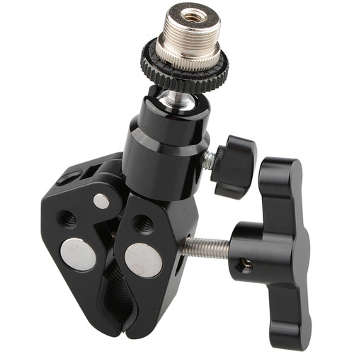 CAMVATE Super Clamp with Mini Ball Head & 5/8