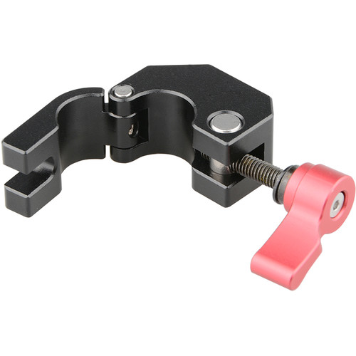 CAMVATE 15mm Quick Release Rod Clamp (Red Ratchet Knob) C1681