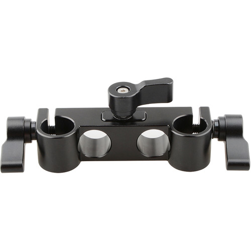 CAMVATE Offset 15mm Rod Block Clamp (Black Levers)