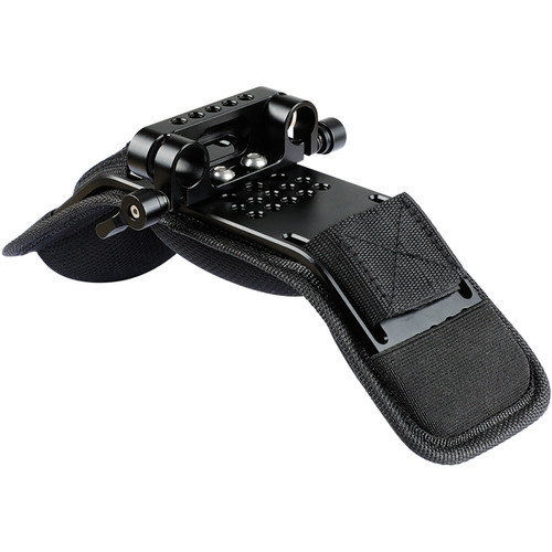 CAMVATE Shoulder Pad with Integrated Mounting Plate & Dual-Rod Clamp