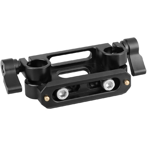 CAMVATE 15mm Dual-Rod Clamp with NATO Safety Rail (2.8