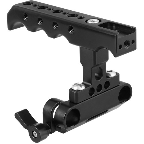 CAMVATE Cheese-Style Top Handle with 15mm LWS Rod Clamp