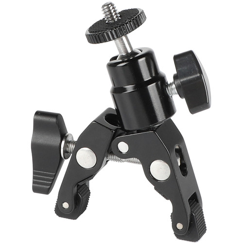 CAMVATE Super Clamp and Ball Head with 1/4