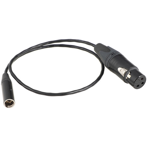 CAMVATE Mini-XLR Male to XLR Female Audio Cable for BMPCC4K and BMPCC6K