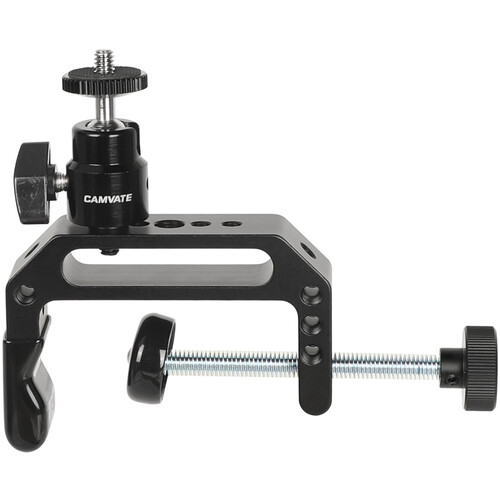 CAMVATE Extended Super C-Clamp with Mini Ball Head