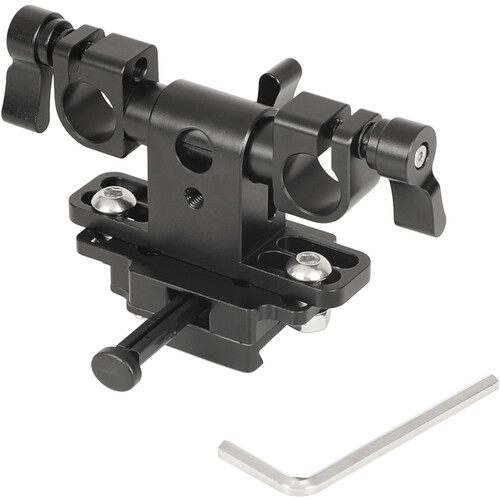 CAMVATE 15mm LWS Rod Clamp with V-Lock Mount