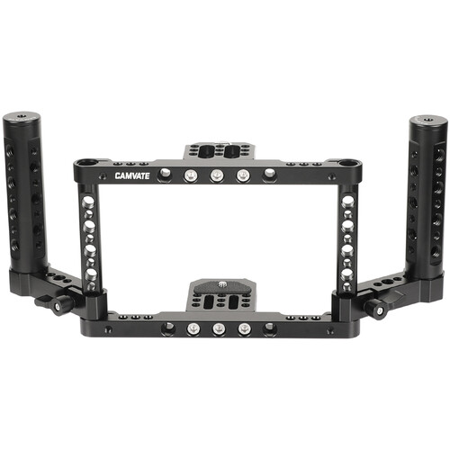CAMVATE Director's Monitor Cage Kit with Dual Handgrips for 5 or 5.5