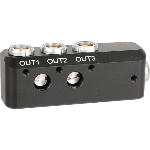 CAMVATE 0B 2-Pin Female 1 to 3 Power Splitter Adapter Box with 1/4