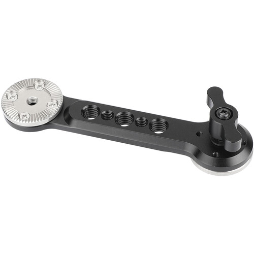 CAMVATE ARRI-Style Rosette Extension Arm with M6 Thread and Screw Mount