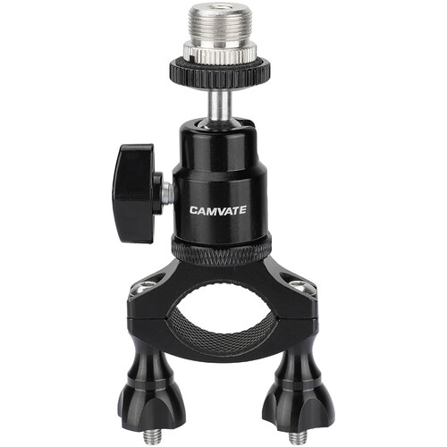 CAMVATE Rod Clamp Mount Holder with Adjustable Ball Head & 5/8