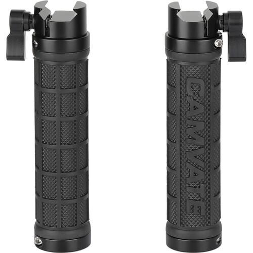 CAMVATE Rubber NATO Clamp Handgrip Set (2-Pack Black)