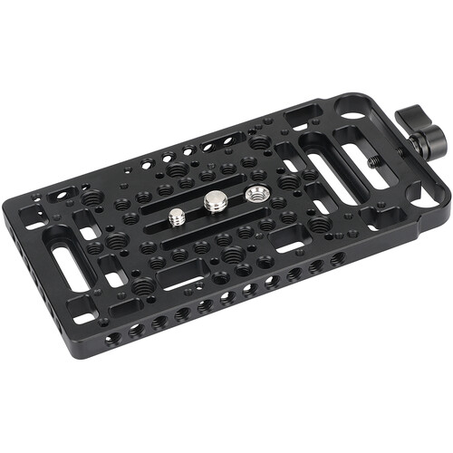 CAMVATE Cheese Plate-Style Backboard with 15mm Railblock for V-Mount Battery Plate