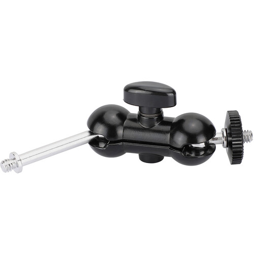 CAMVATE Mini Dual Ball Head Arm with Extended 1/4