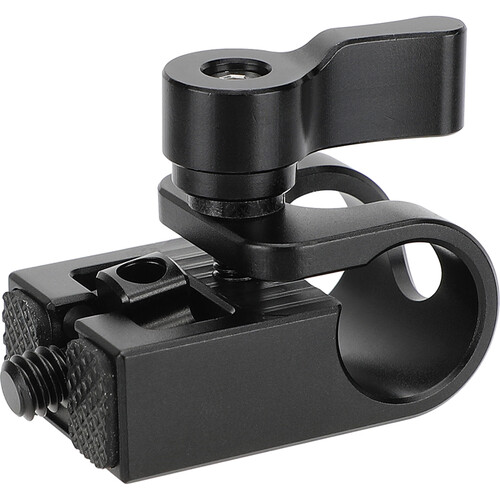 CAMVATE 15mm Single Rod Clamp with 1/4