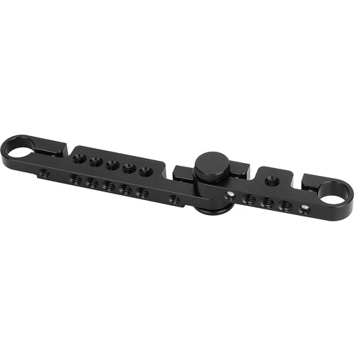 CAMVATE Adjustable Cross Cheese Bar with 15mm Rod Adapter for Monitor Cage Rig (7.28
