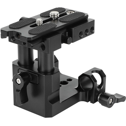 CAMVATE Quick Release Arca-Type Baseplate with 15mm LWS Rod Bracket
