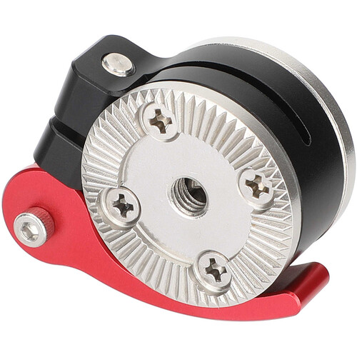 CAMVATE Quick Adjust Rosette Adapter with M6 Female and Male Mounts (Red Lever)