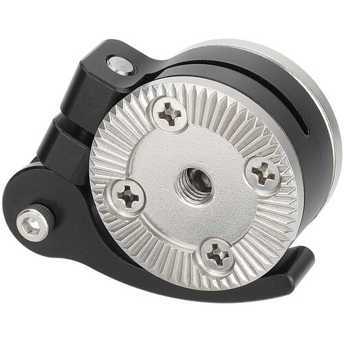 CAMVATE Quick Adjust Rosette Adapter with M6 Female and Male Mounts (Black Lever)