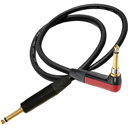 Canare 15' GS6RASSTS15 GS-6 Guitar/Instrument Cable (Unbalanced Black)