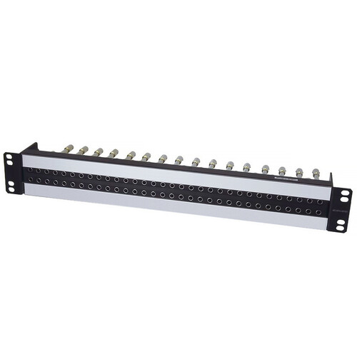 Canare 12G-SDI Staggered Micro Video Patchbay (1.5 RU)