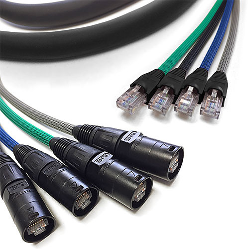 FLEXYGY FLEX4 4-Channel Rugged Cat5e UTP Cable (75')