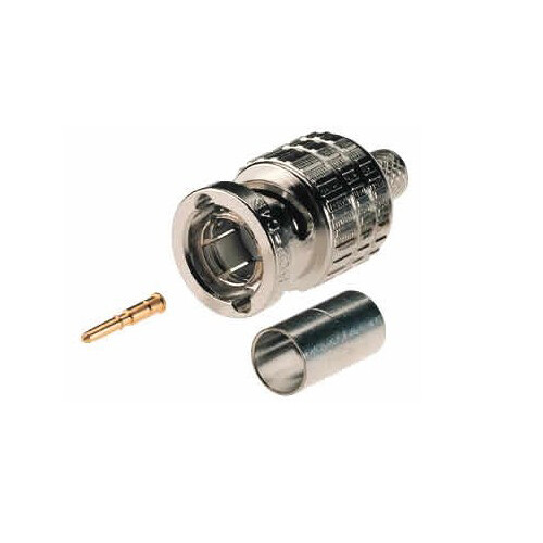 Canare BCP-A3 75-Ohm HD BNC Crimp Plug (100-Pack)