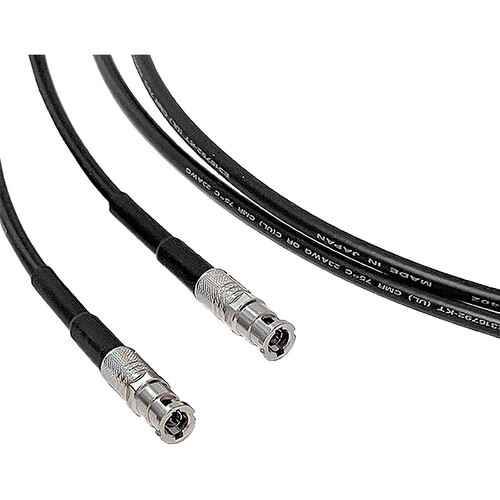 Canare L-2.5CHD Ultra-Slim 12G-SDI Micro-BNC to Micro-BNC Cable (15')