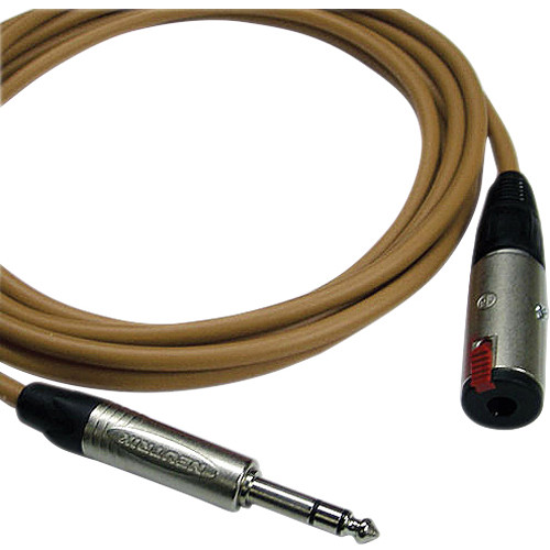 Canare Starquad TRSM-TRSF Extension Cable (Orange 35')