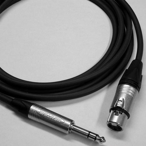 Canare Star Quad 3-Pin XLR Female to 1/4