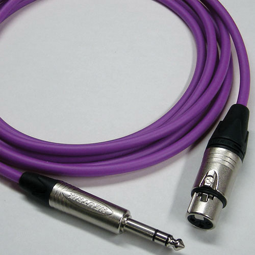 Canare Star Quad 3-Pin XLR Female to 1/4