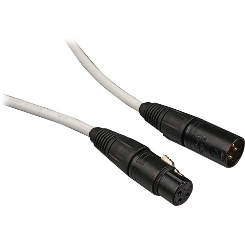 Canare L-4E6S Star Quad XLRM to XLRF Microphone Cable (10' White)