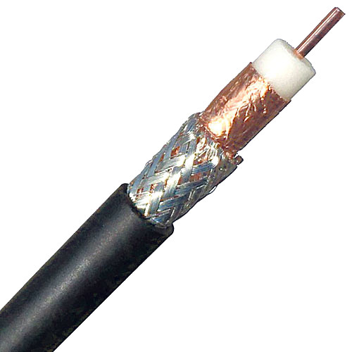 Canare 12G-SDI / 4K UHD Video Coaxial Cable (984' Black)