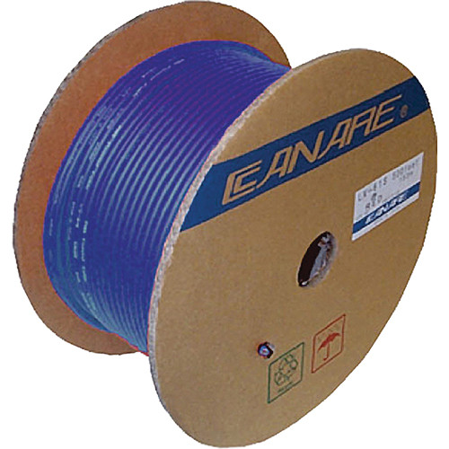 Canare L-4CFB RG59 HD-SDI Coaxial Cable (984' Blue)