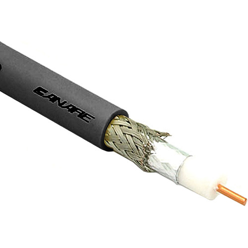 Canare L-CHD Series L-6CHD 75 Digital Video Coaxial Cable (300M Black)