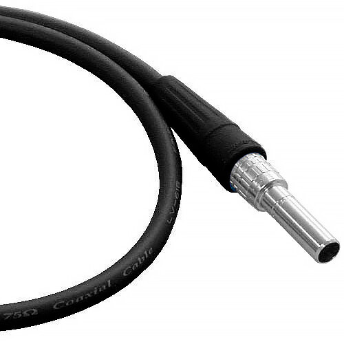 Canare MVPC001F Midsize Video Patch Cord (1' Black)