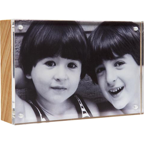 Canetti Design Group Wood Back Magnet Frame (2.5 x 3.5