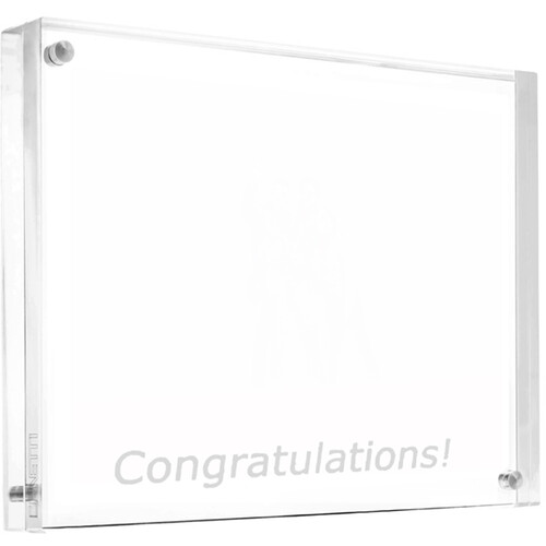 Canetti Design Group Congratulations Frame (Clear 5 x 7