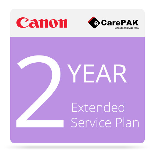 Canon 2-Year eCarePAK Extended Service Plan for TC-21 Printer