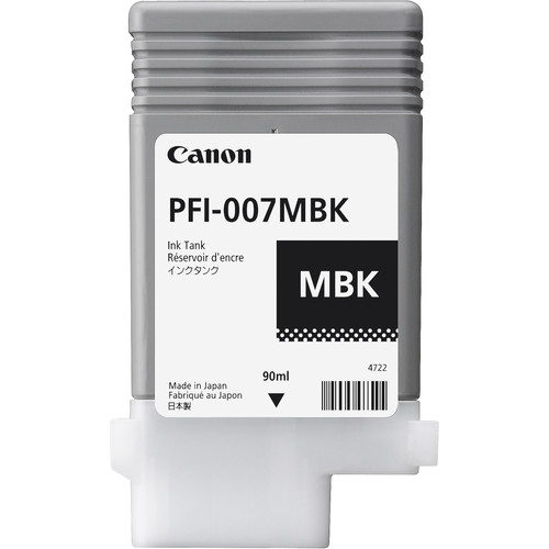 CANON PFI-007MBK MATTE BLACK INK TANK (9