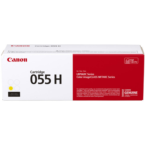 Canon 055 High-Capacity Yellow Toner Car