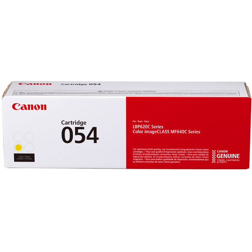 Canon 054 Standard-Capacity Yellow Toner