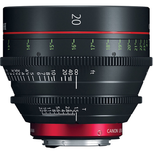 CANON CN-E 20MM T1.5 L F CINEMA PRIME LE