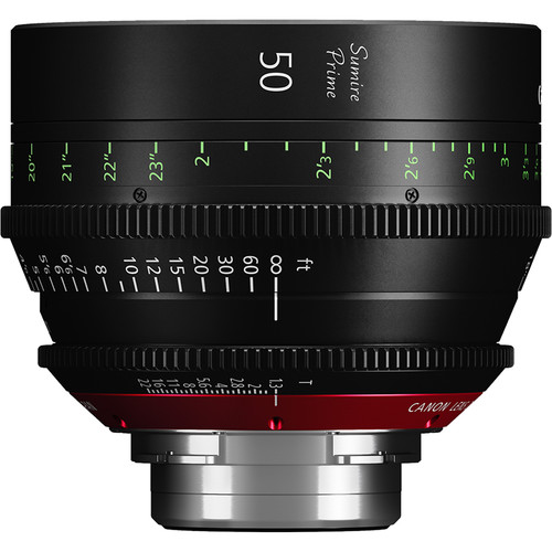 Canon 50mm Sumire Prime T1.3 (PL Mount F