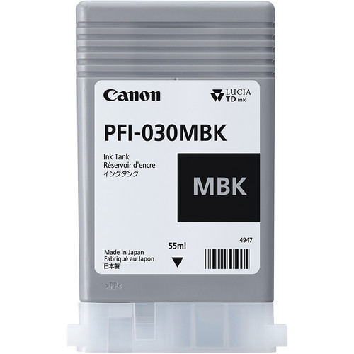 CANON PFI-030 MATTE BLACK INK TANK (55ML