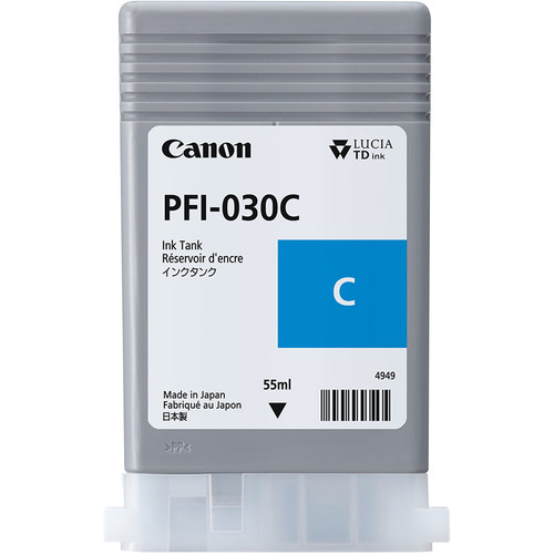 CANON PFI-030 CYAN INK TANK (55ML)