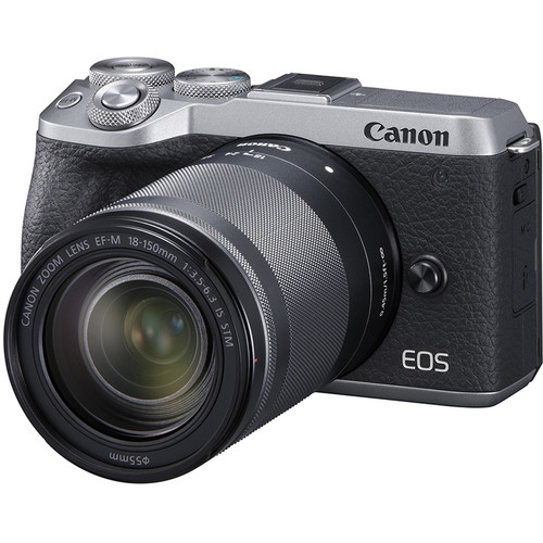 Canon EOS M6 Mark II Mirrorless Digital Camera 3612C021 B&H