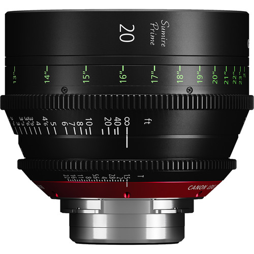 Canon 20mm Sumire Prime T1.5 (PL Mount F