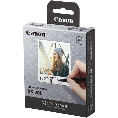Canon SELPHY Color Ink & Label XS-20L Se