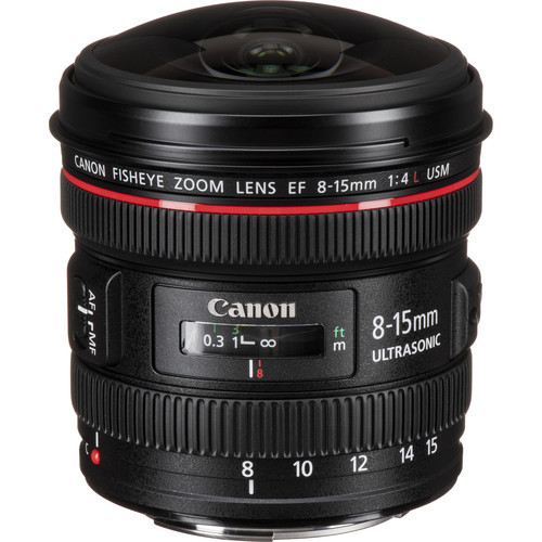 Canon EF 815mm f/4L Fisheye USM Lens 4427B002 B&H Photo Video